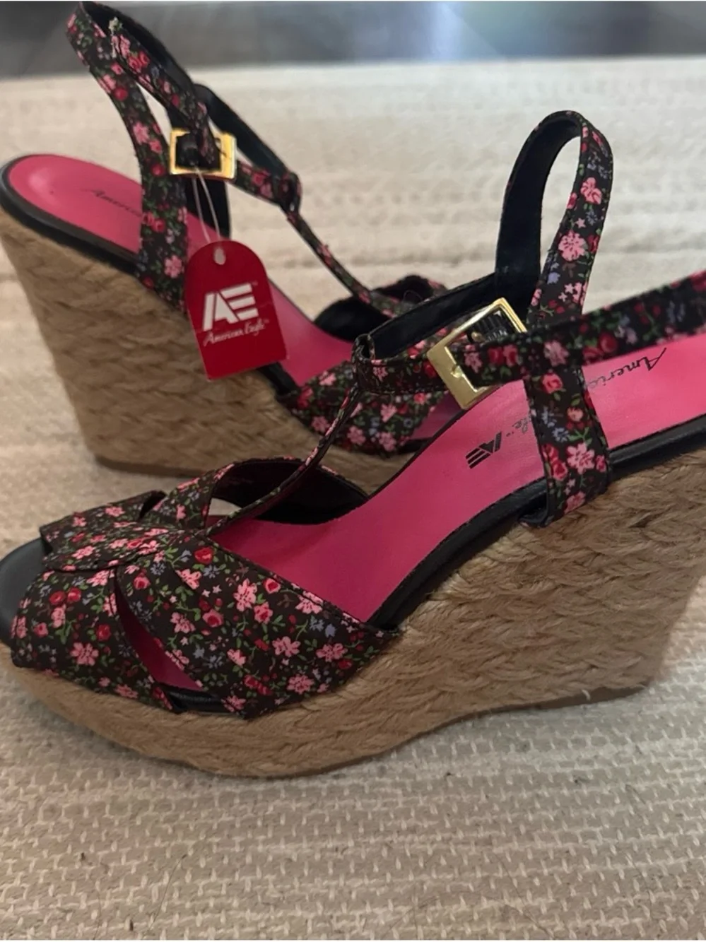 American Eagle Outfitters espadrille wedge